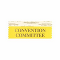 Convention Committee Award Ribbon w/ Gold Foil Imprint (4"x1 5/8")